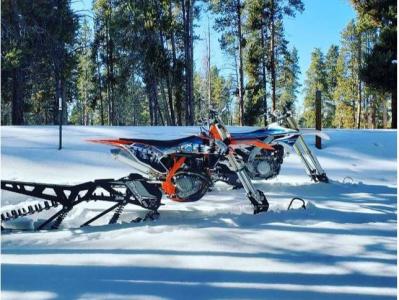 Snow Biking in Frisco